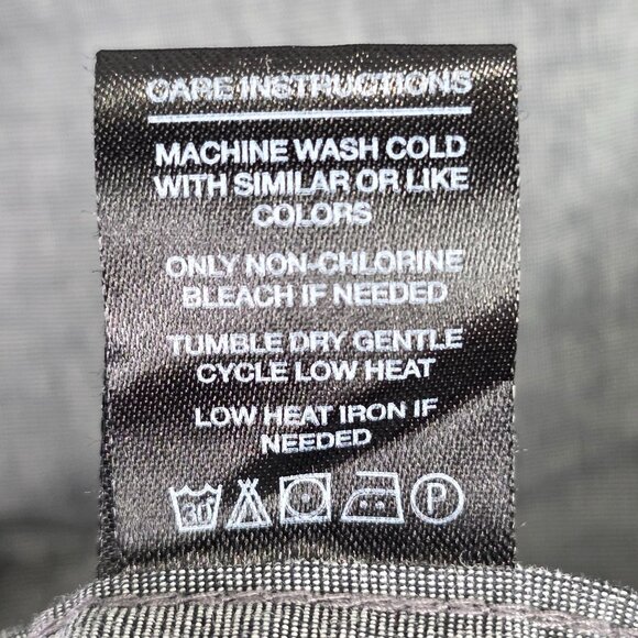 Mens Denim & Flower Slim Fit Gray Shirt Long Sleeve Button-Up 100% Cotton Size L - Picture 8 of 8